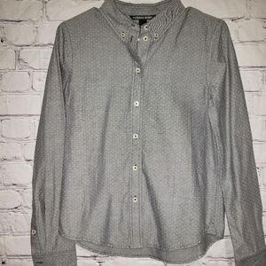 🧡𝅺VICTORIAS Secret Polka Dot Button Down Shirt